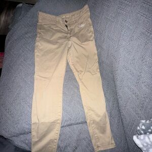 American Eagle Outfitters Beige Stretch Pants